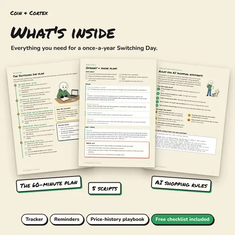 The Switching Day Kit — what's inside
