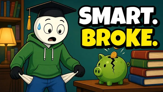 Thumbnail for the video: The Psychology of Financial Intelligence: Why Smart People Stay Broke